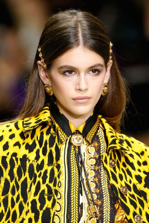 kaia gerber versace|kaia gerber model.